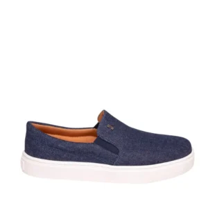 Tênis Slip on Azul Jeans - Santa Lolla